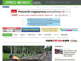 Podgląd express-miejski.pl