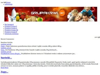 Podgląd grupakrwi.net
