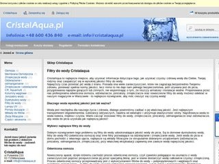 Podgląd cristalaqua.pl
