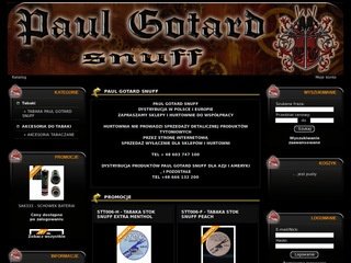 Podgląd paulgotard.com