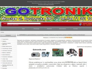 Podgląd gotronik.pl