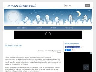 Podgląd znaczeniesnow.net