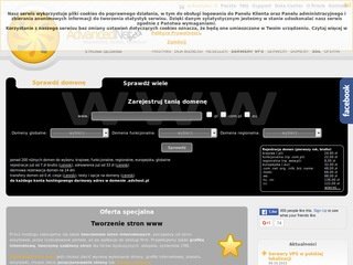 Podgląd advancednet.pl
