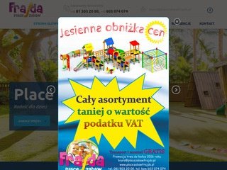 Podgląd placezabawfrajda.pl