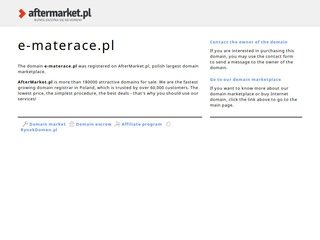 Podgląd e-materace.pl
