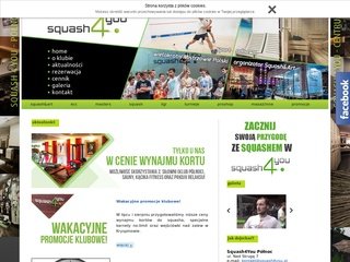 Podgląd squash4you.pl