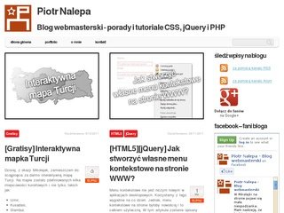 Podgląd blog.piotrnalepa.pl