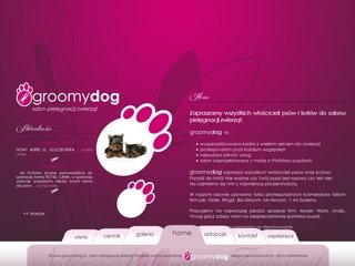 Podgląd groomydog.pl