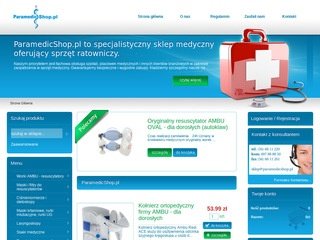 Podgląd paramedicshop.pl