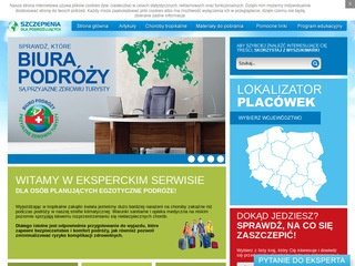 Podgląd szczepieniadlapodrozujacych.pl