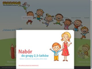 Podgląd przedszkolaki.warszawa.pl