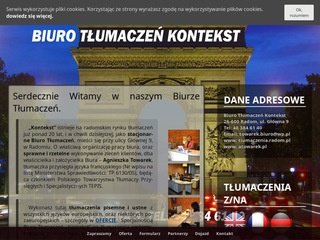 Podgląd tlumaczenia.radom.pl