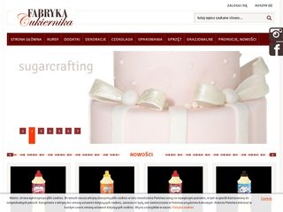 Miniaturka fabrykacukiernika.pl