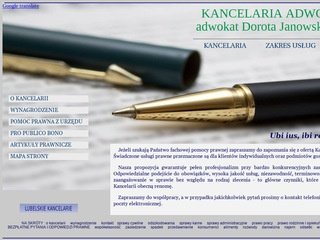 Podgląd adwokat-janowska.pl