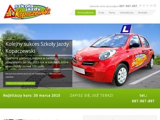 Podgląd szkolajazdykopaczewski.pl