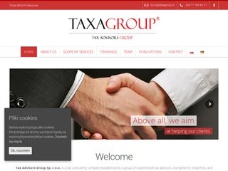 Podgląd taxagroup.pl