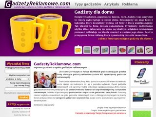 Podgląd gadzetyreklamowe.com