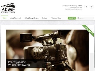 Podgląd akme-filmowanie.pl