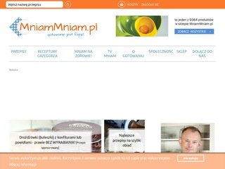Podgląd mniammniam.pl