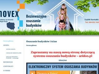 Miniaturka osuszanie.novex.pl