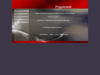 Podgląd pankluczyk.pl