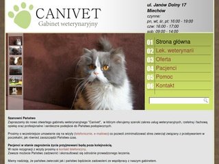 Podgląd canivet.pl