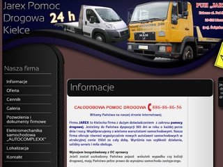 Podgląd jarexpomocdrogowa.pl