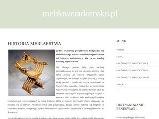 Podgląd mebloweradomsko.pl