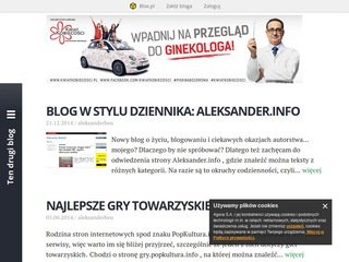 Podgląd aleksanderb.blox.pl