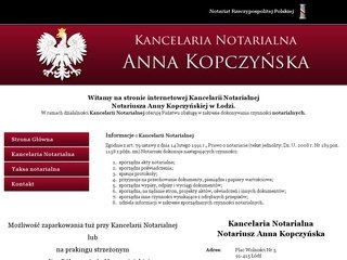 Podgląd notariusz-kopczynska.pl