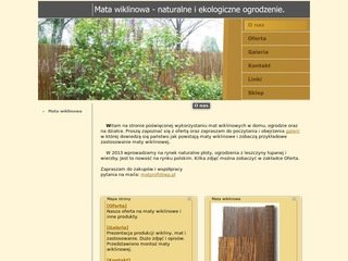 Podgląd mata-wiklinowa.info