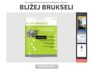 Miniaturka blizejbrukseli.malopolskaregion.eu