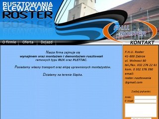 Podgląd roster.vizz.pl