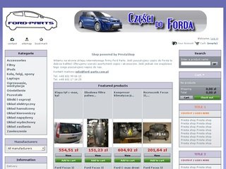 Podgląd ford-parts.com.pl