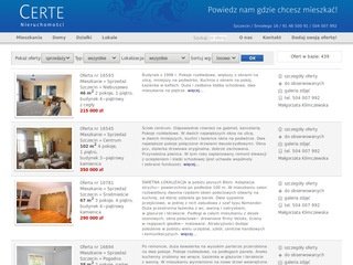 Podgląd certe.pl