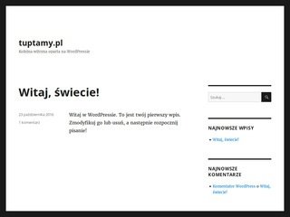 Podgląd tuptamy.pl