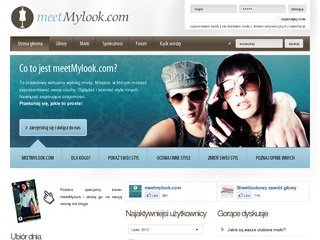 Podgląd meetmylook.com