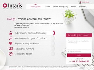 Podgląd intaris.pl