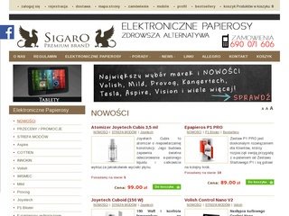 Podgląd sigaro.pl