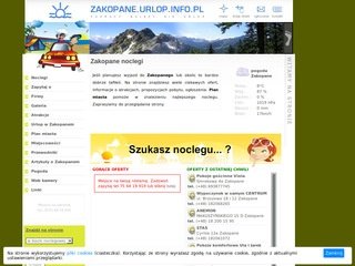 Podgląd zakopane.urlop.info.pl
