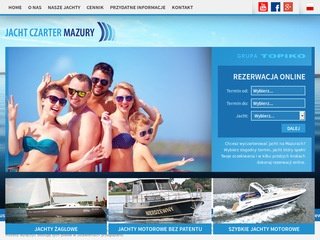 Podgląd jachtczartermazury.pl