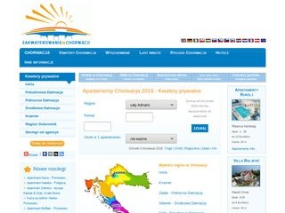 Podgląd zakwaterowaniewchorwacji.pl