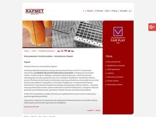 Podgląd rapmet.pl