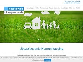 Miniaturka ubezpieczenia-czechowicz.pl