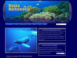 Podgląd nauka-nurkowania.com.pl