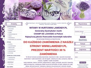 Podgląd lawendy.pl
