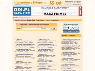 Podgląd internetowesklepy.pl