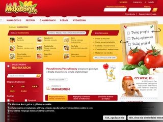 Podgląd makarony.co