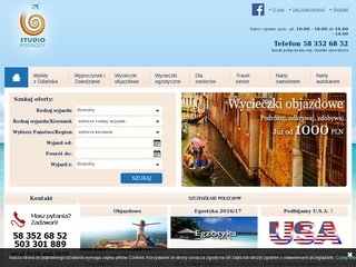 Podgląd studiopodrozy.pl
