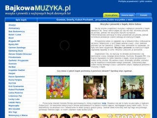 Podgląd bajkowamuzyka.pl